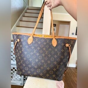 LOUIS VUITTON NEVERFULL MM MONOGRAM MIMOSA interior
